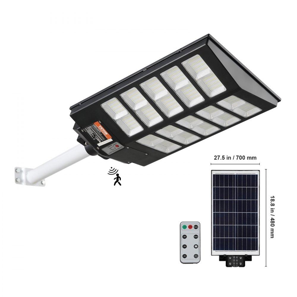VEVOR exteriérové solárne LED svetlo