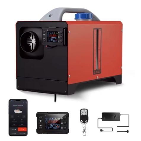 Mudiro 8KW Diesel kúrenie 12V/24V/240V s Bluetooth