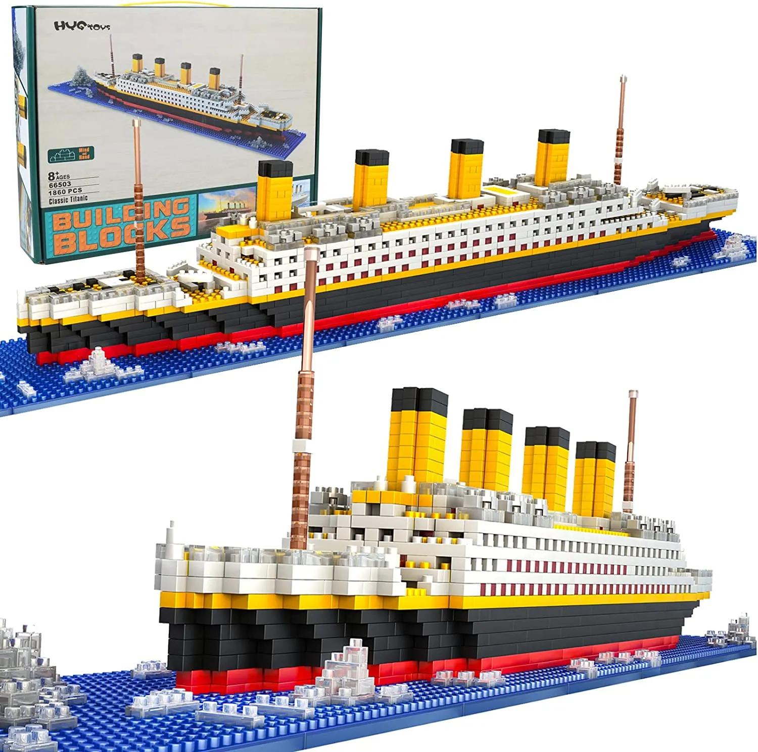 Titanic stavebnica 1860 ks