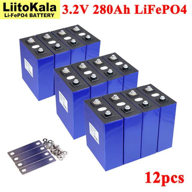 Liitokala LiFePO4 solárne batérie
