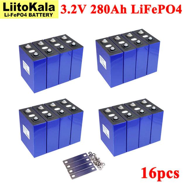 Liitokala LiFePO4 solárne batérie