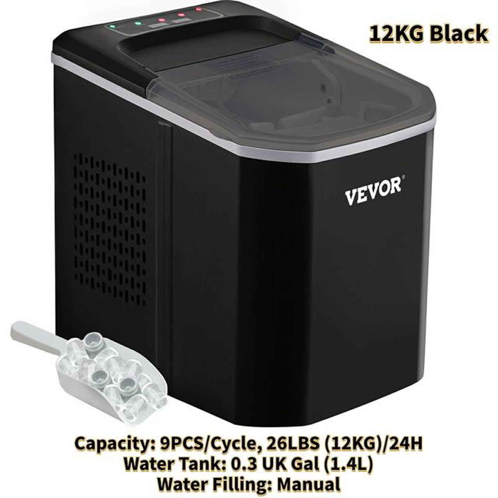 Vevor 12 kg domáci výrobník ľadu