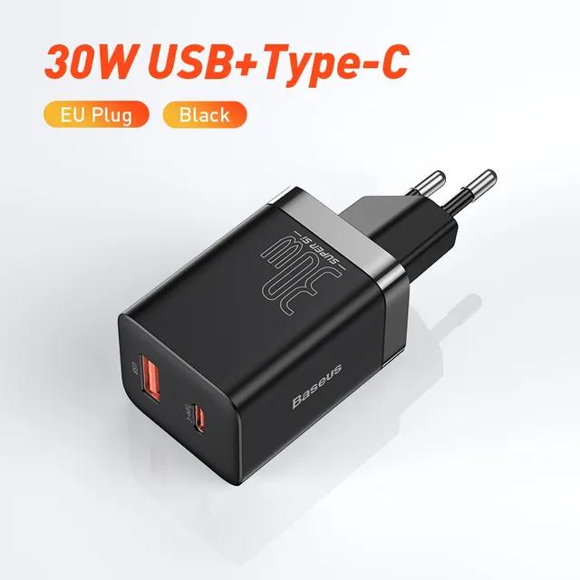 Baseus 30 W GaN nabíjací adaptér