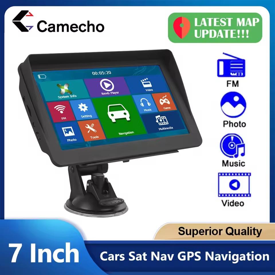 Camecho 7'' displej do auta s FM aj GPS