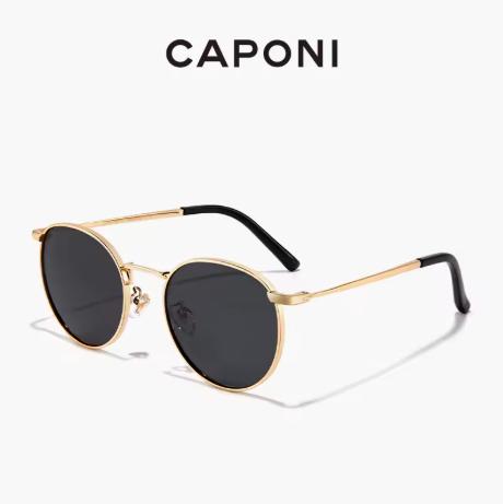 Okrúhle slnečné okuliare Caponi