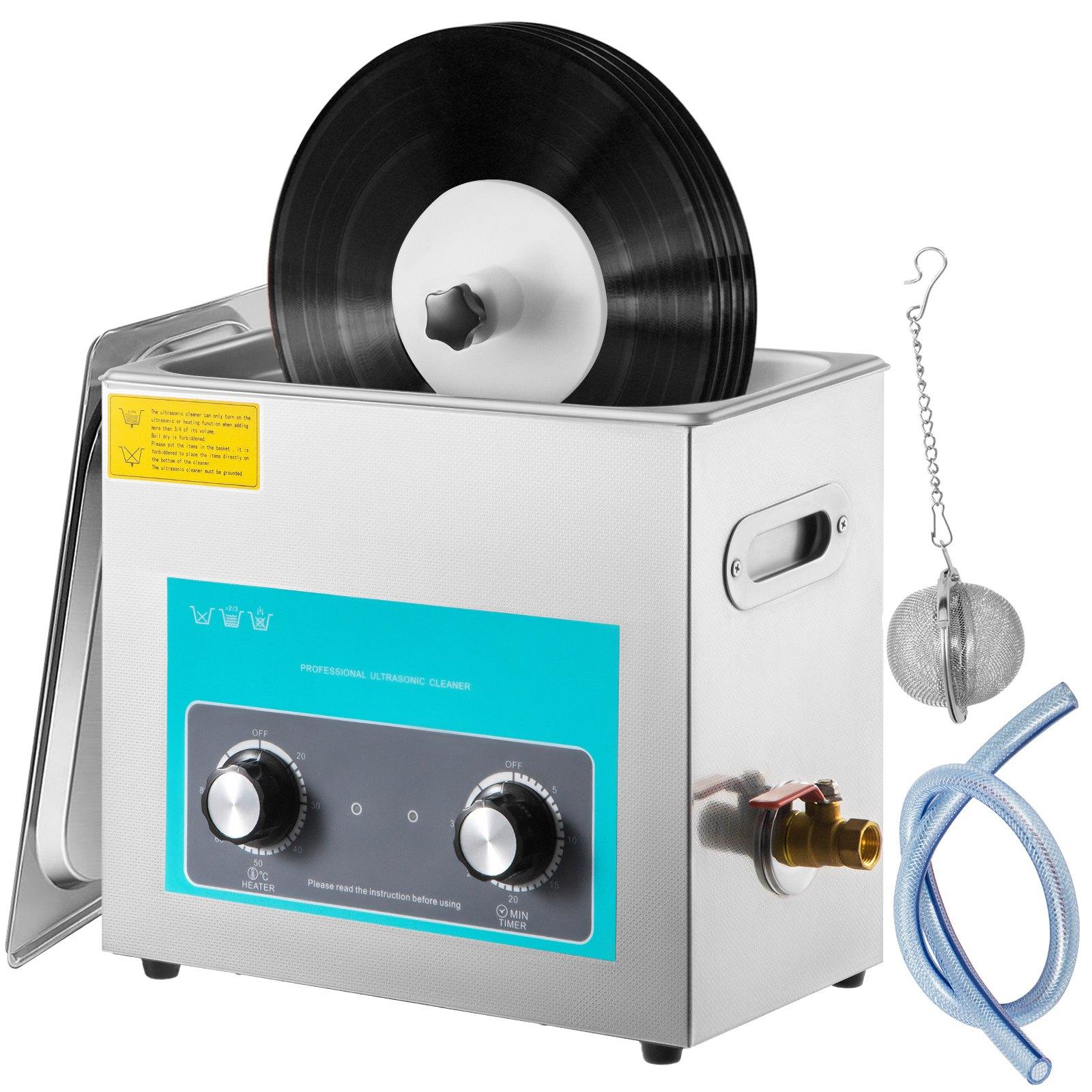 VEVOR Ultrazvukový čistič vinylových platní