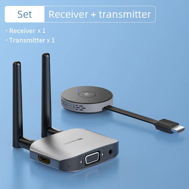Hagibis bezdrôtový HDMI vysielač a prijímač