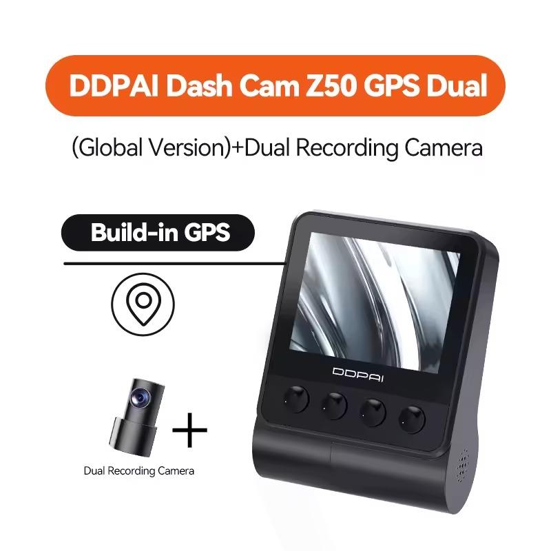 DDPAI Dash Cam Z50 (4K, GPS)