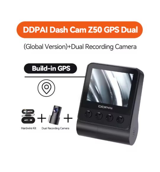 DDPAI Dash Cam Z50 (4K, GPS)