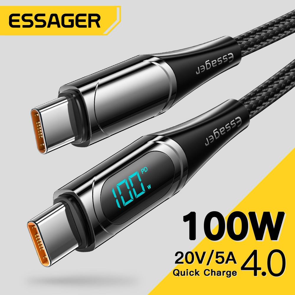 Essager 100 W USB-C kábel