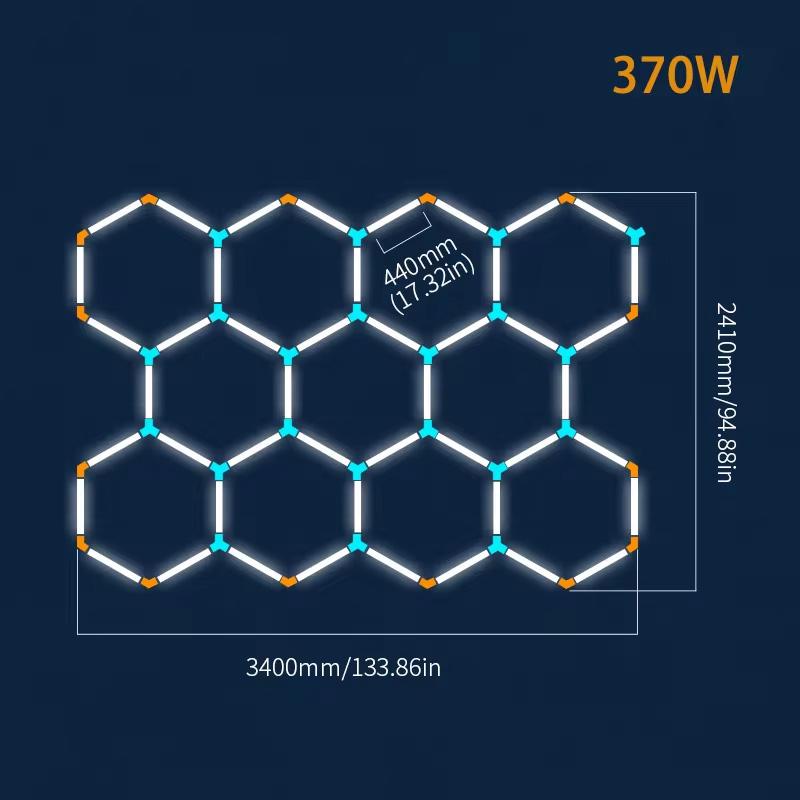 Hexagon LED svetlá