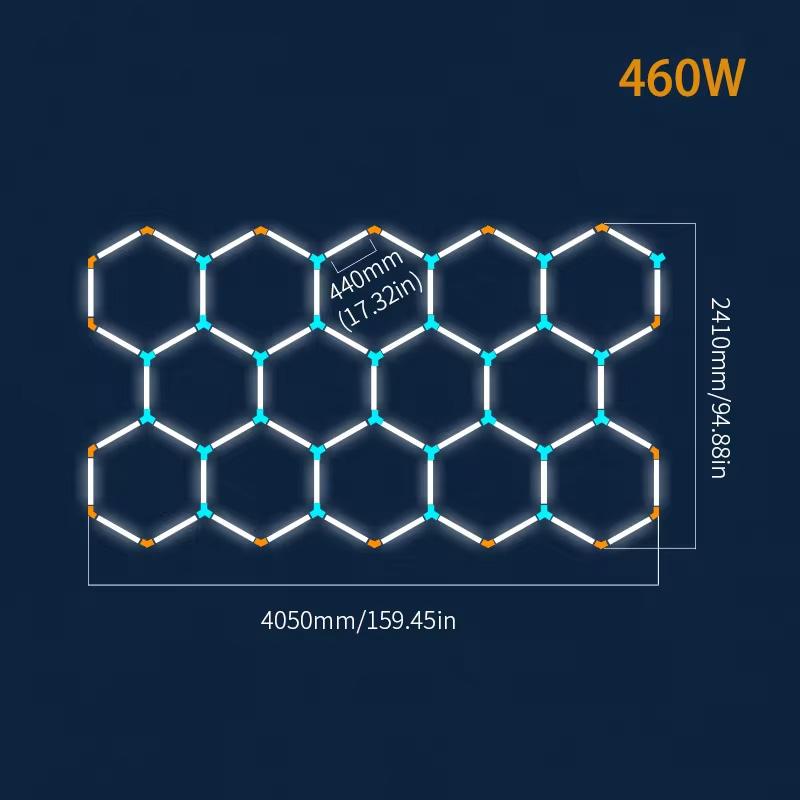 Hexagon LED svetlá