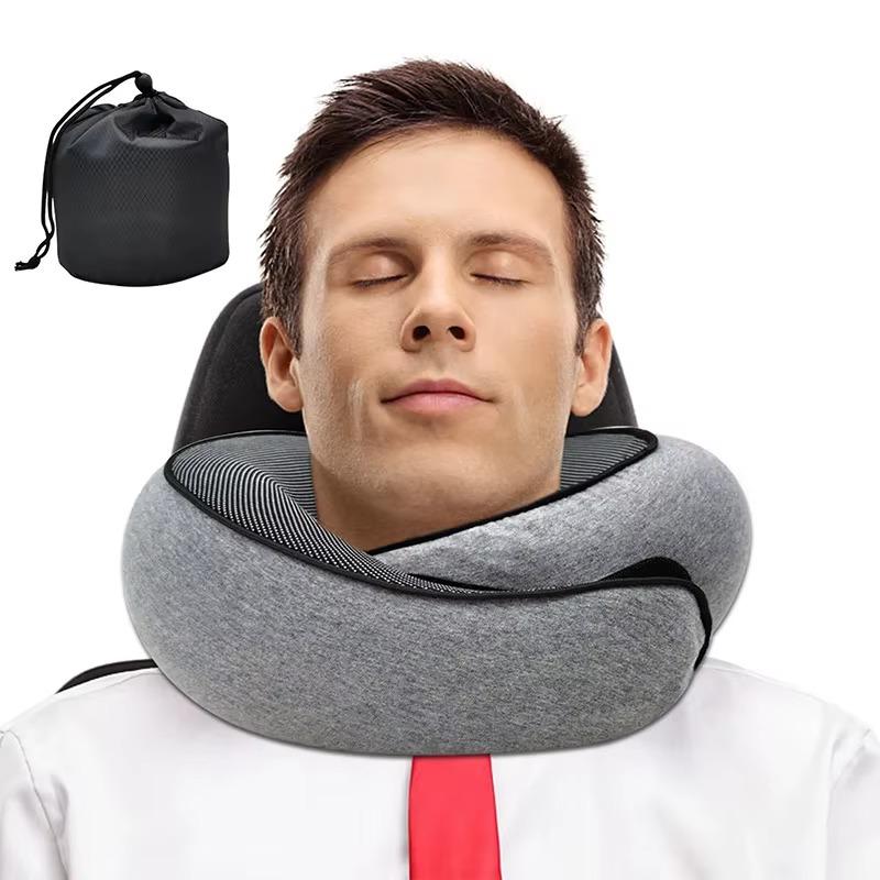 Cestovný vankúš na krk z pamäťovej peny