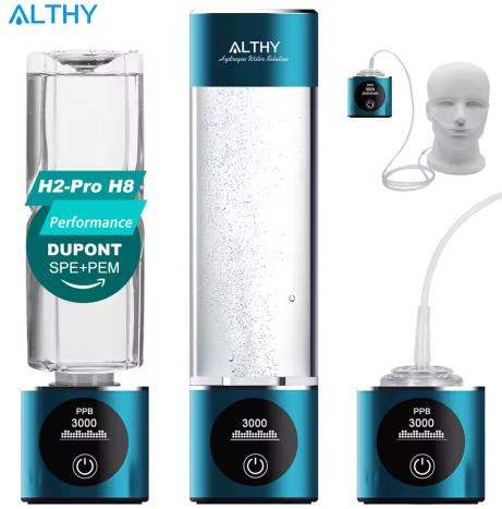 ALTHY vodíková fľaša s inhalačnou hadičkou