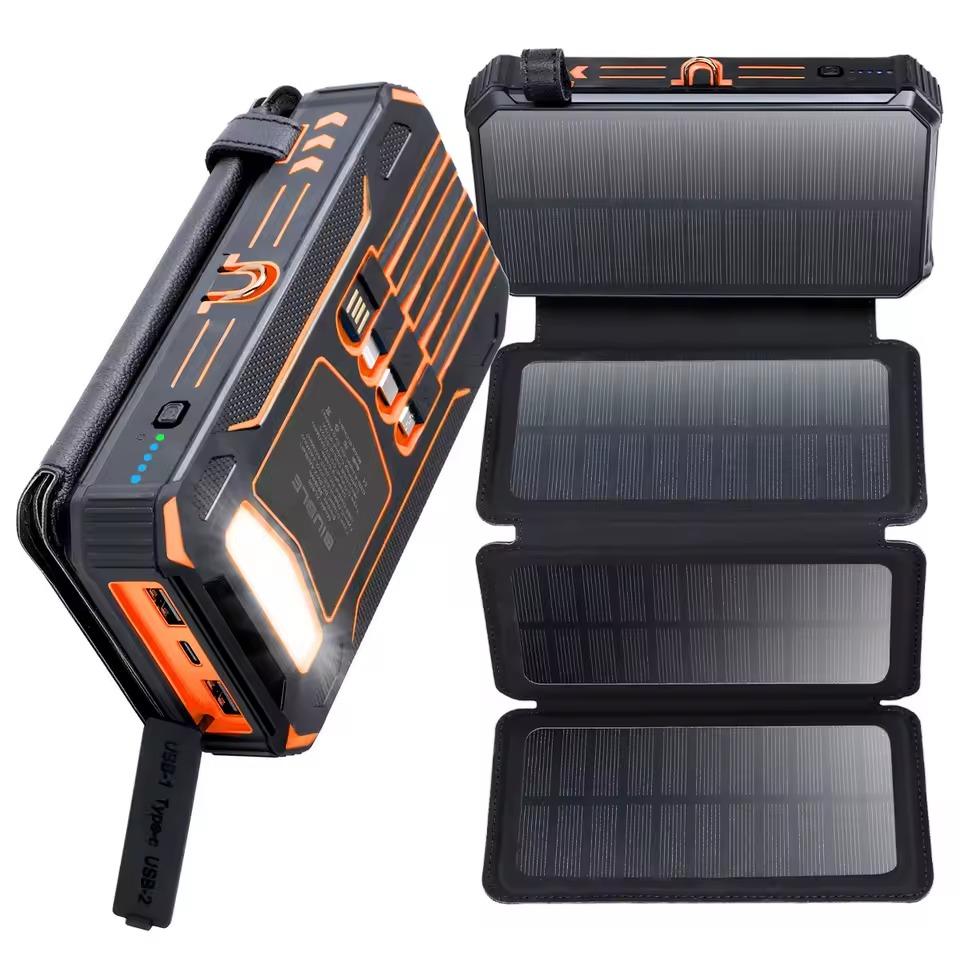Powerbanka so solárnym nabíjaním