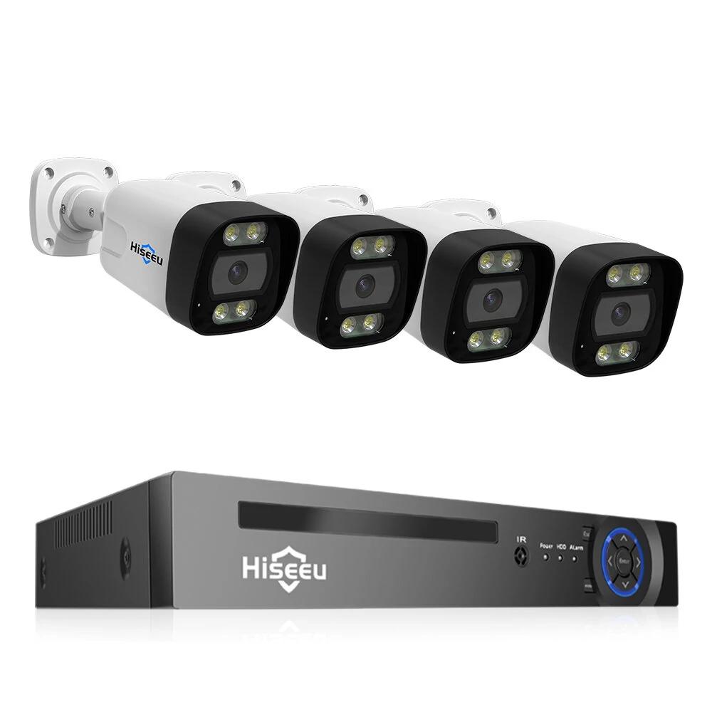 Hiseeu PoE 8CH 5MP / 8MP kamerový systém