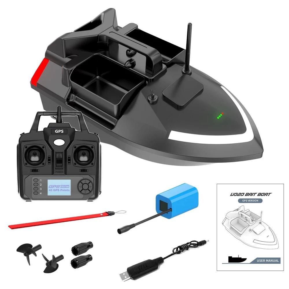 RC rybárska loďka s GPS